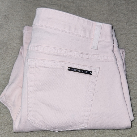 VINTAGE MICHAEL KORS Size 8 Colored JEANS GREAT COLOR! PEACHY PINKISH.. - Picture 16 of 16